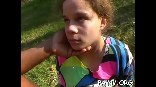 Youg angel tied up and abased