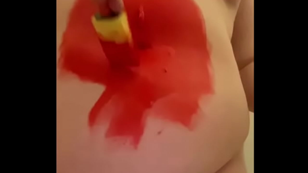 Painting my belly button