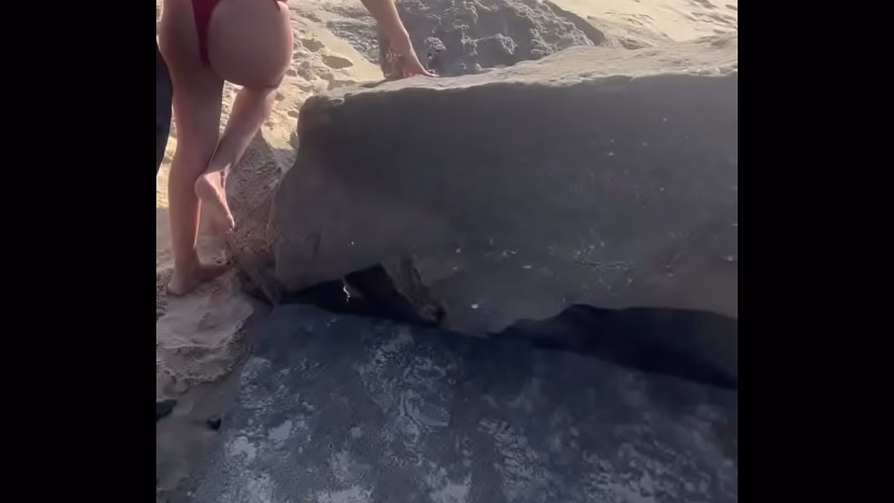 AMIGO DO TRABALHO DO CORNO ME COMEU NA PRAIA GOSTOSO
