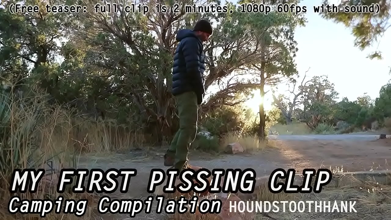 My First Pissing Clip Camping Compilation