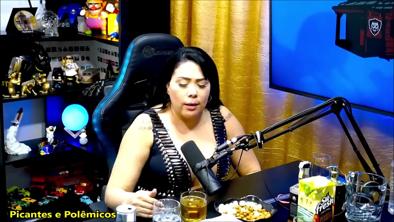 Podcast Picantes e Pol&ecirc;micos Rabuda falando do mundo porno