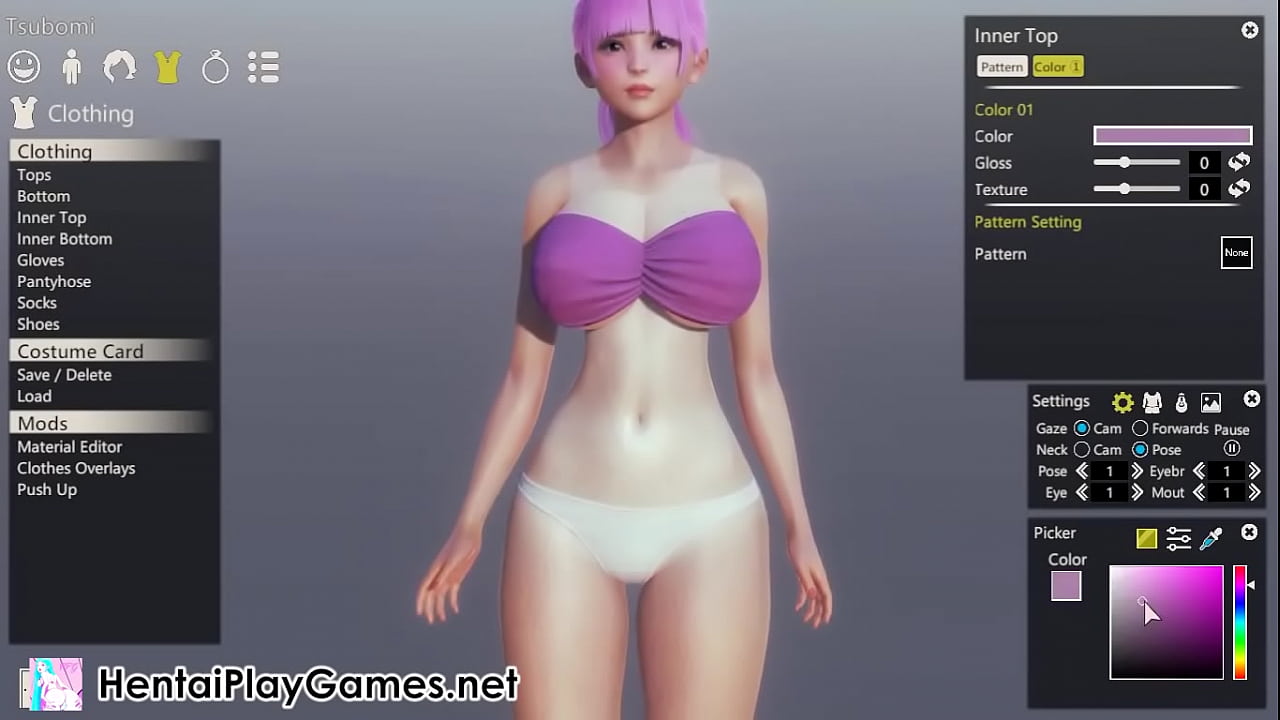 Juegos hentai 3D Kimochi Ai Shoujo Nuevo Personaje HOT