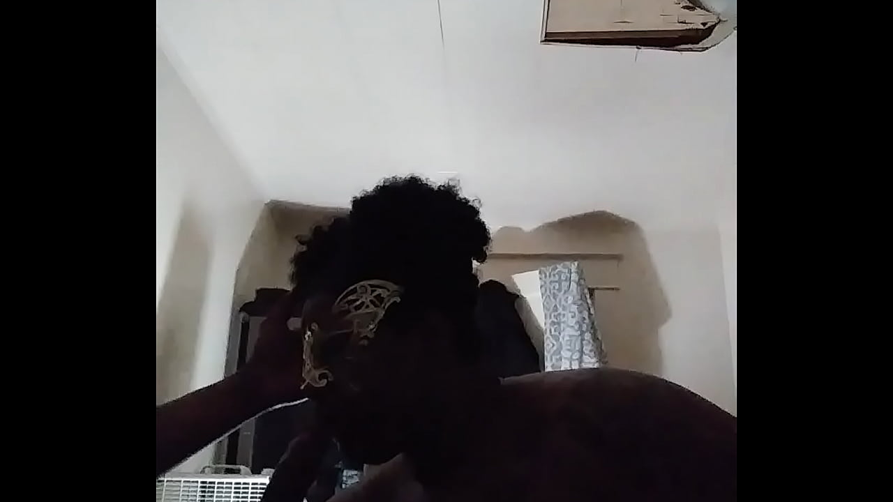 My wife giving me sloppy top