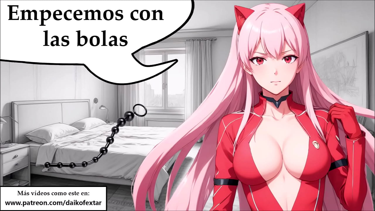 Entrenamiento anal hentai con la chica mandona.
