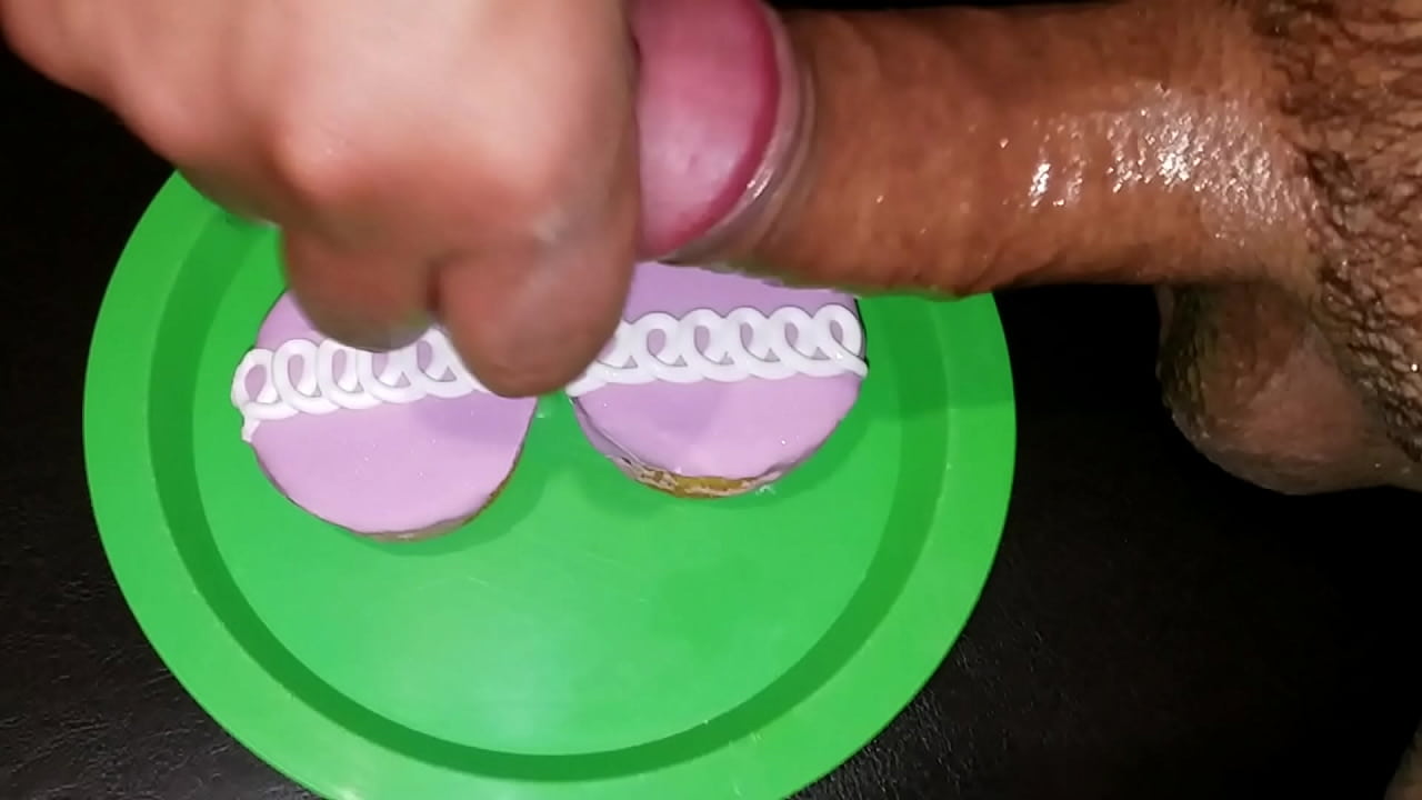 Dripping Cum on my Cupcakes