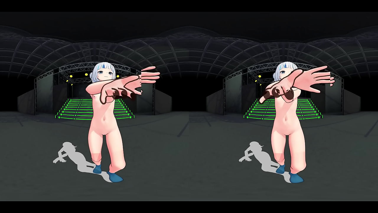 VR180 gwrgr nude MMD 3D