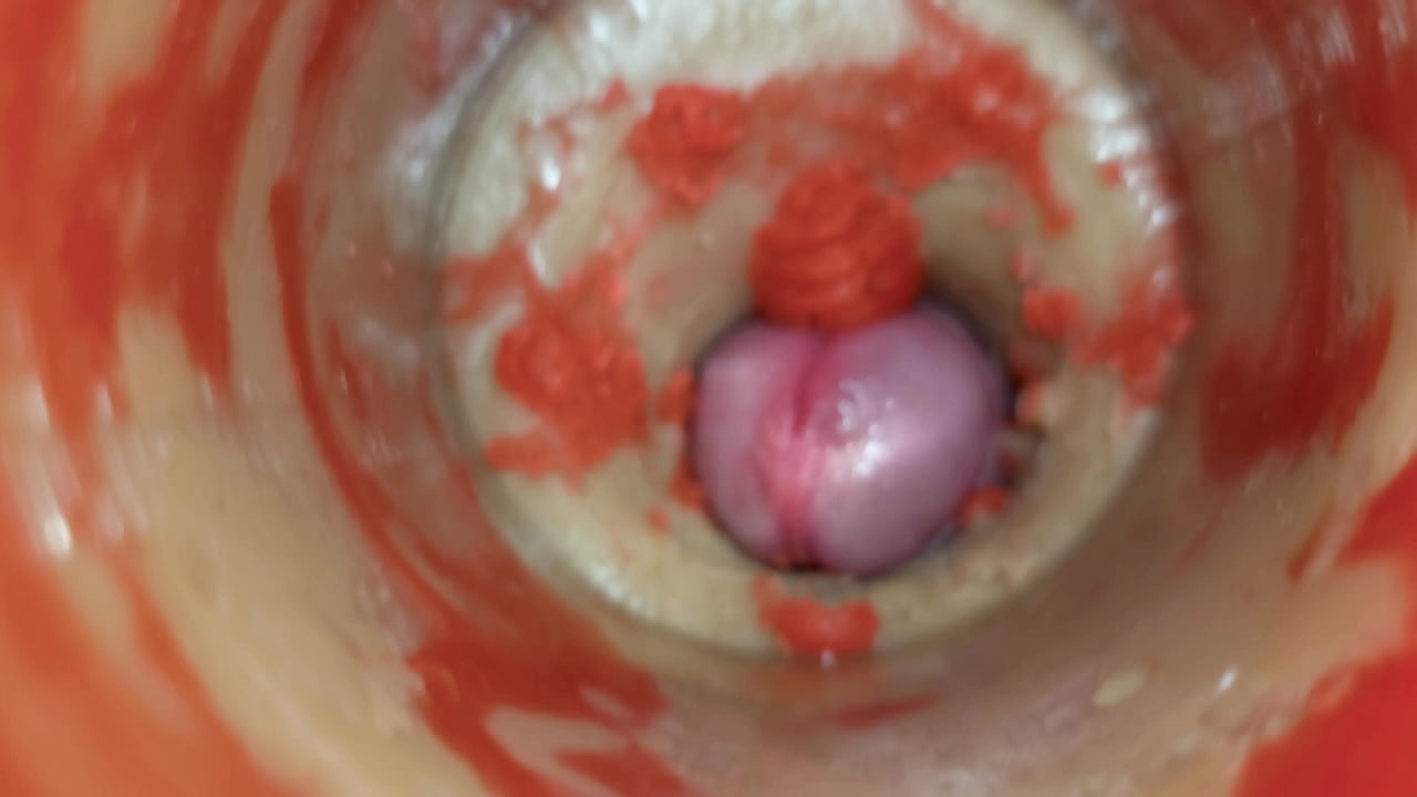 Camera 4k in Vagina, Cervix POV, "Creampie" ASMR