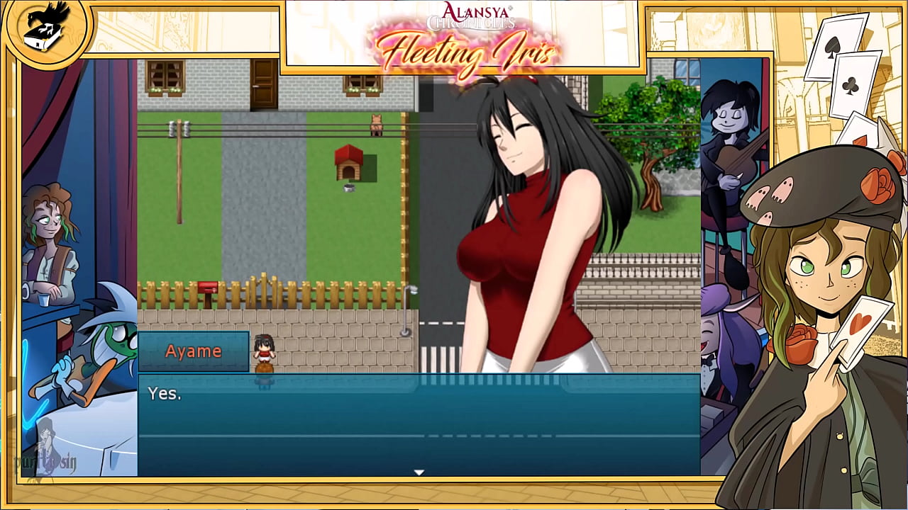 alansya fleeting iris Hot Sex big tits review