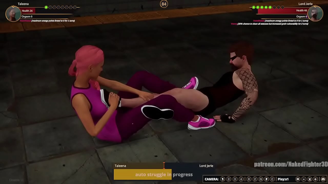 Taleena VS Jerle [NF3D Mixed No Rules Combat]