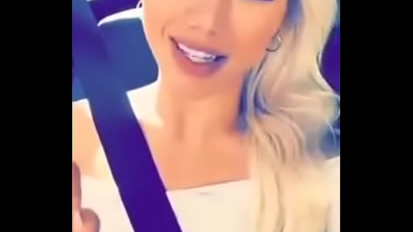 blonde Masturbate in the car. too horny to get home!