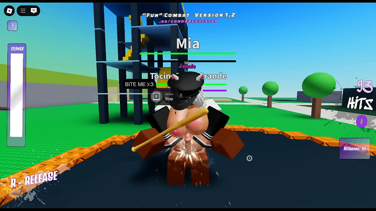 Cogiendo a perritas en roblox