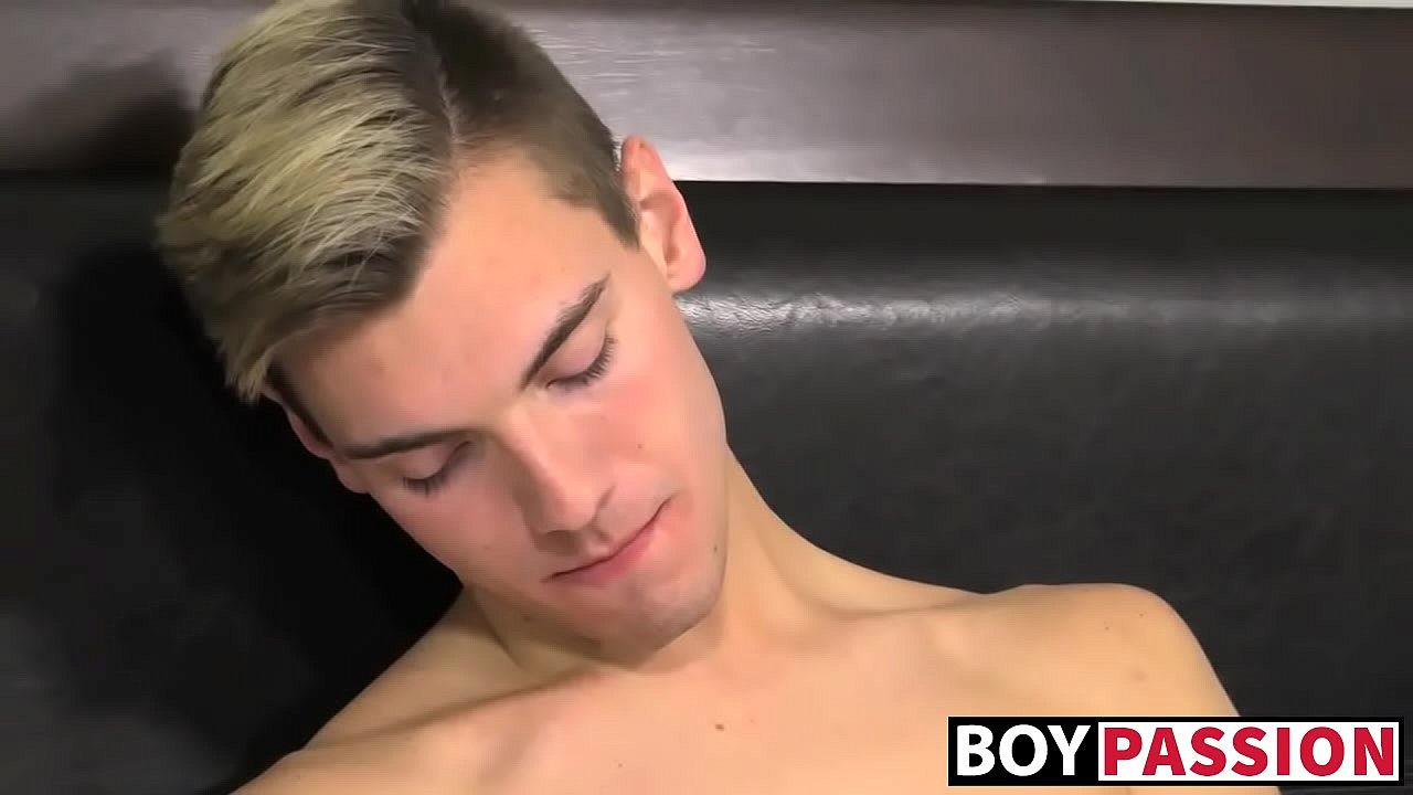 Interview plus solo fun for young man