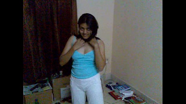 Dancing Indian girl stripping