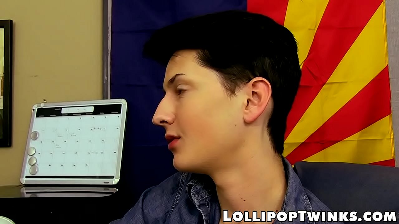 Young gay enjoys bouncing on hard cock