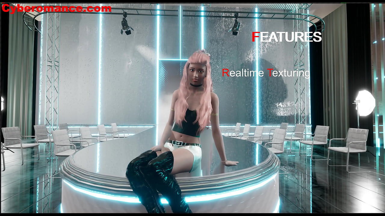 Welcome to the Cyberomance game. Short promo