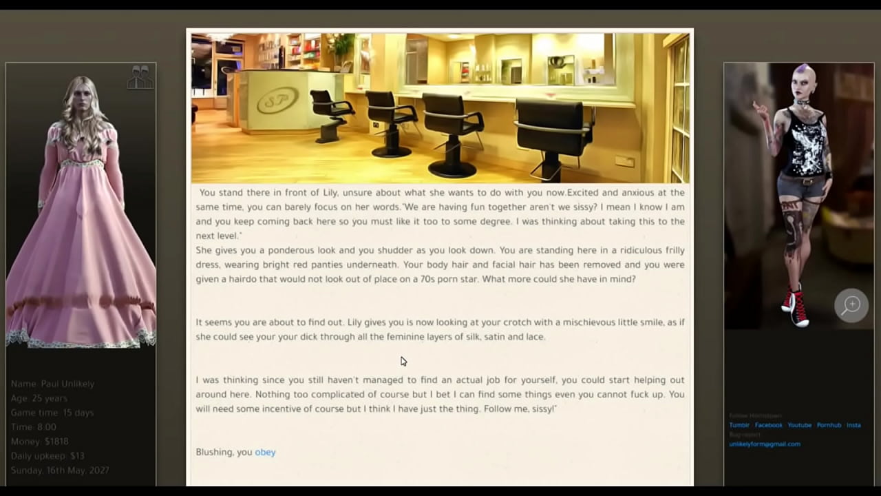 Get dominated by Lily in Hornstown