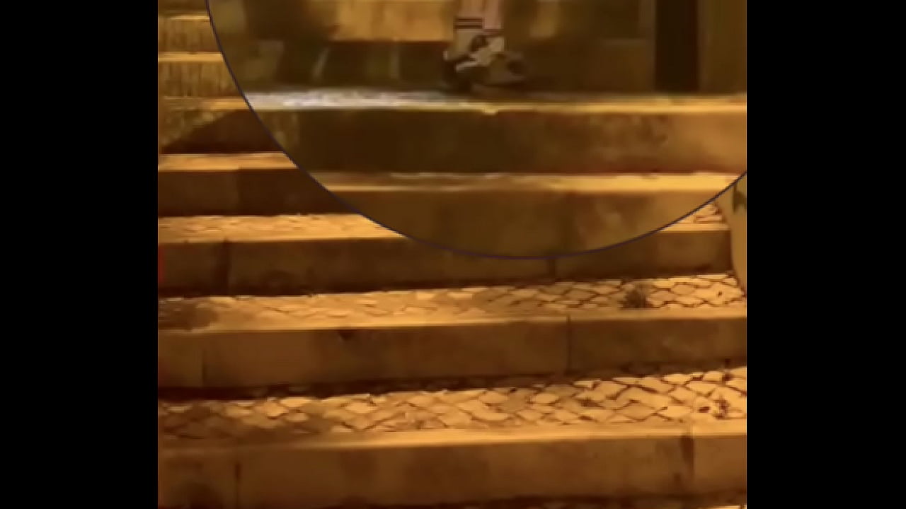 Guy caught peeing in the street