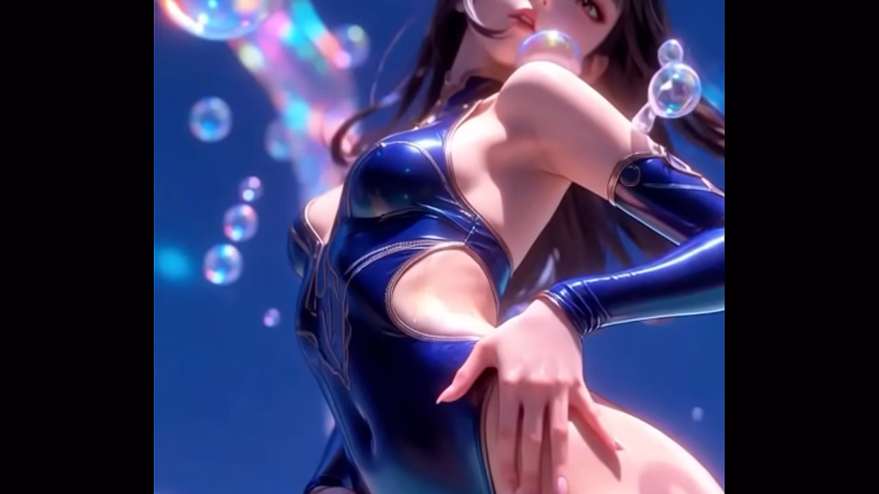 My gamer dream woman - AI Generated