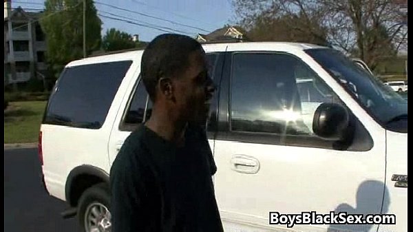 Black Muscular Gay Dude Fuck Anally White Twink Hard 15