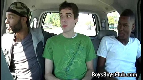 Blacks On Boys -Gay Bareback Interracial Fuck Movie 16