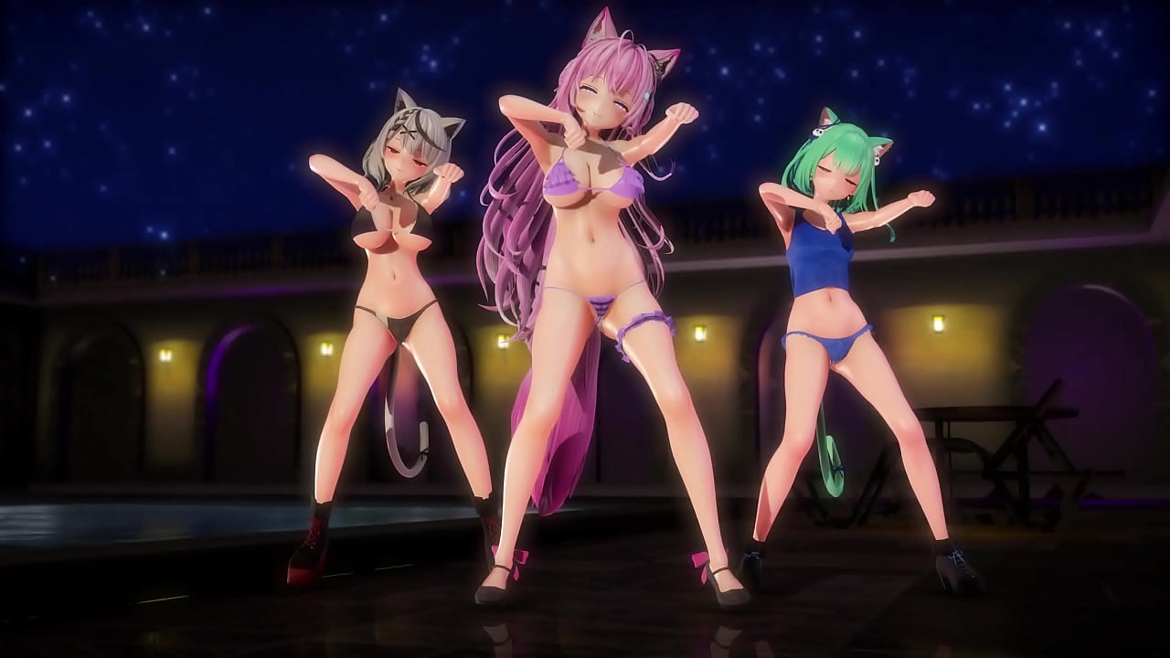 Chloe, Koyori, Rushia - Pop! 2K (Swimsuit Ver.)