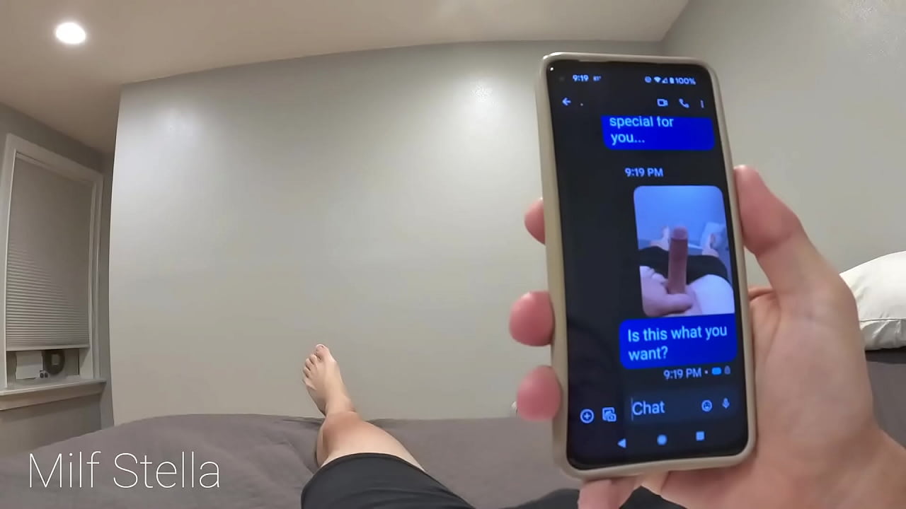 Stepson Got Caugth Txting Cock Photos To His Stepmother