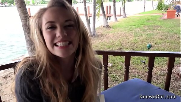 Big dick dude fucks stunning brunette teen hottie