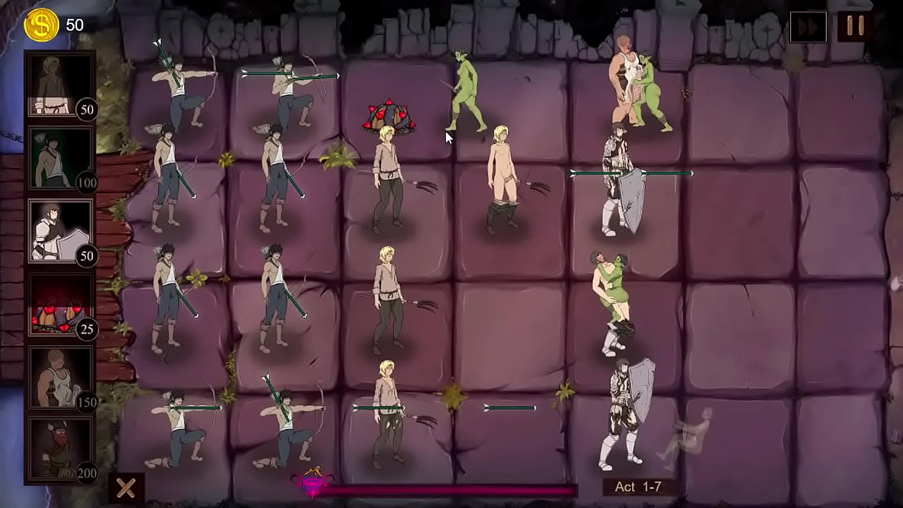 Monster girl played 2 (1 stage normal and 2 stage easy cleared )