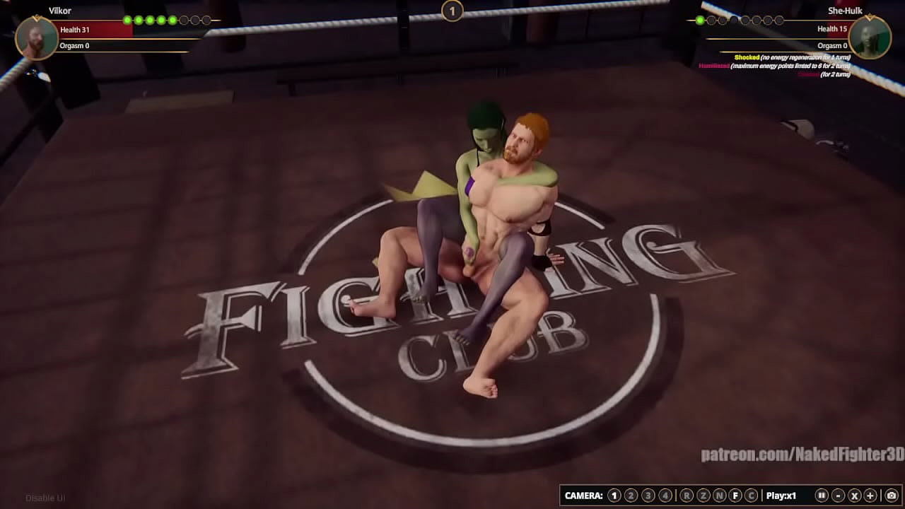 Vilkor VS She-Hulk [NF3D Sexual Competitive Intercourse]