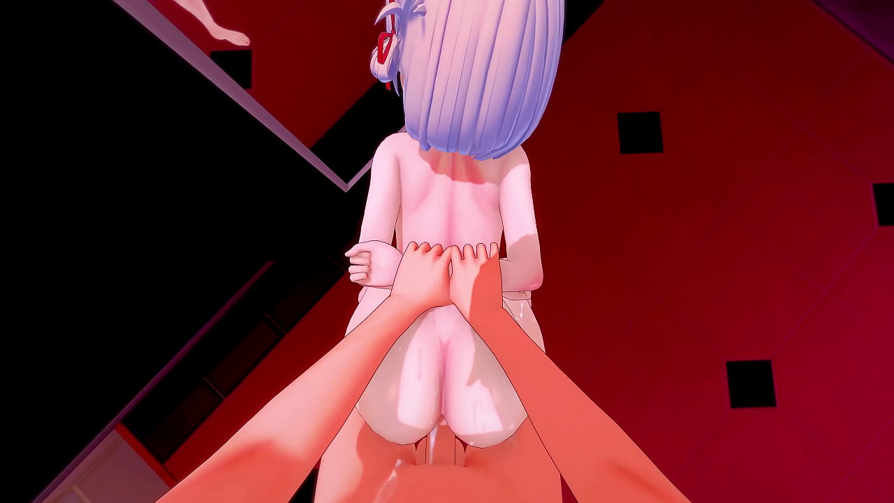 CHISATO NISHIKIGI GETS FUCKED HARD IN THE LOVE HOTEL - POV HENTAI