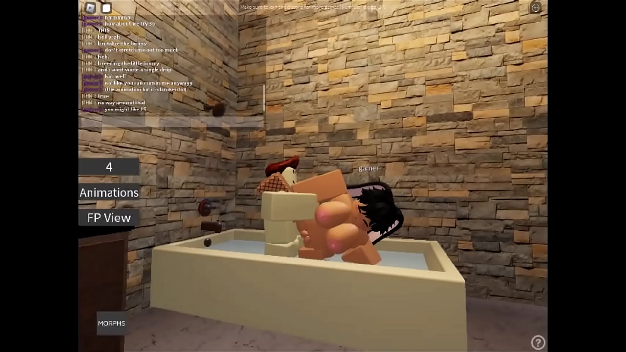 Roblox having FUN time fucking her.