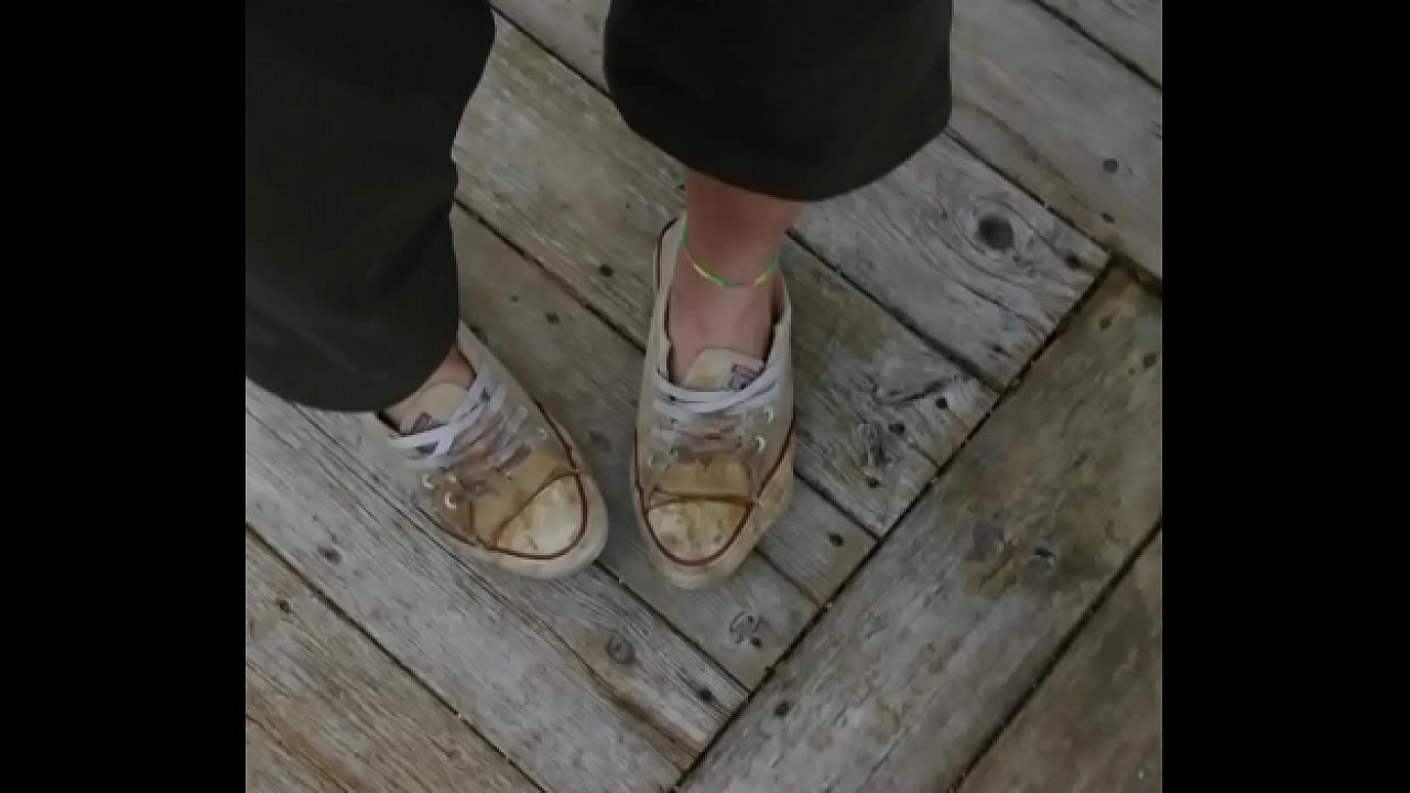 Dirty cummy sneakers