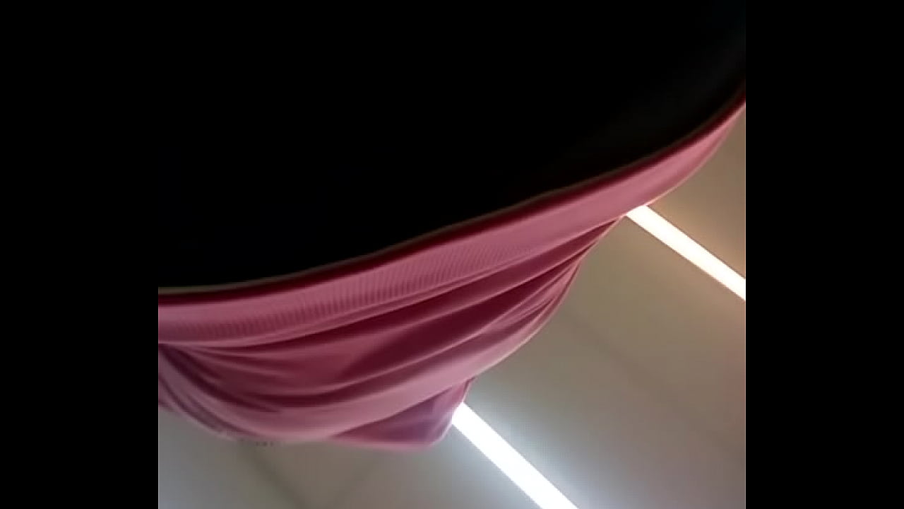 Upskirt in a book shop in Asia