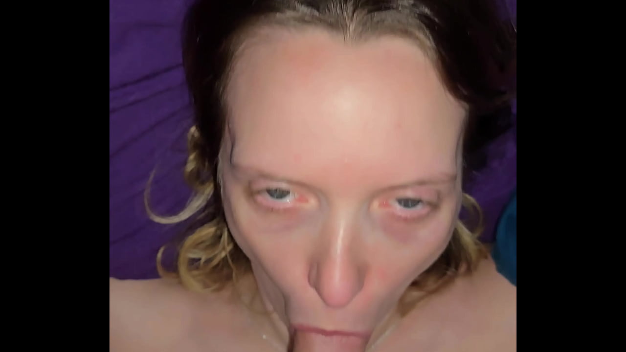 Milf receives facial after face fucking