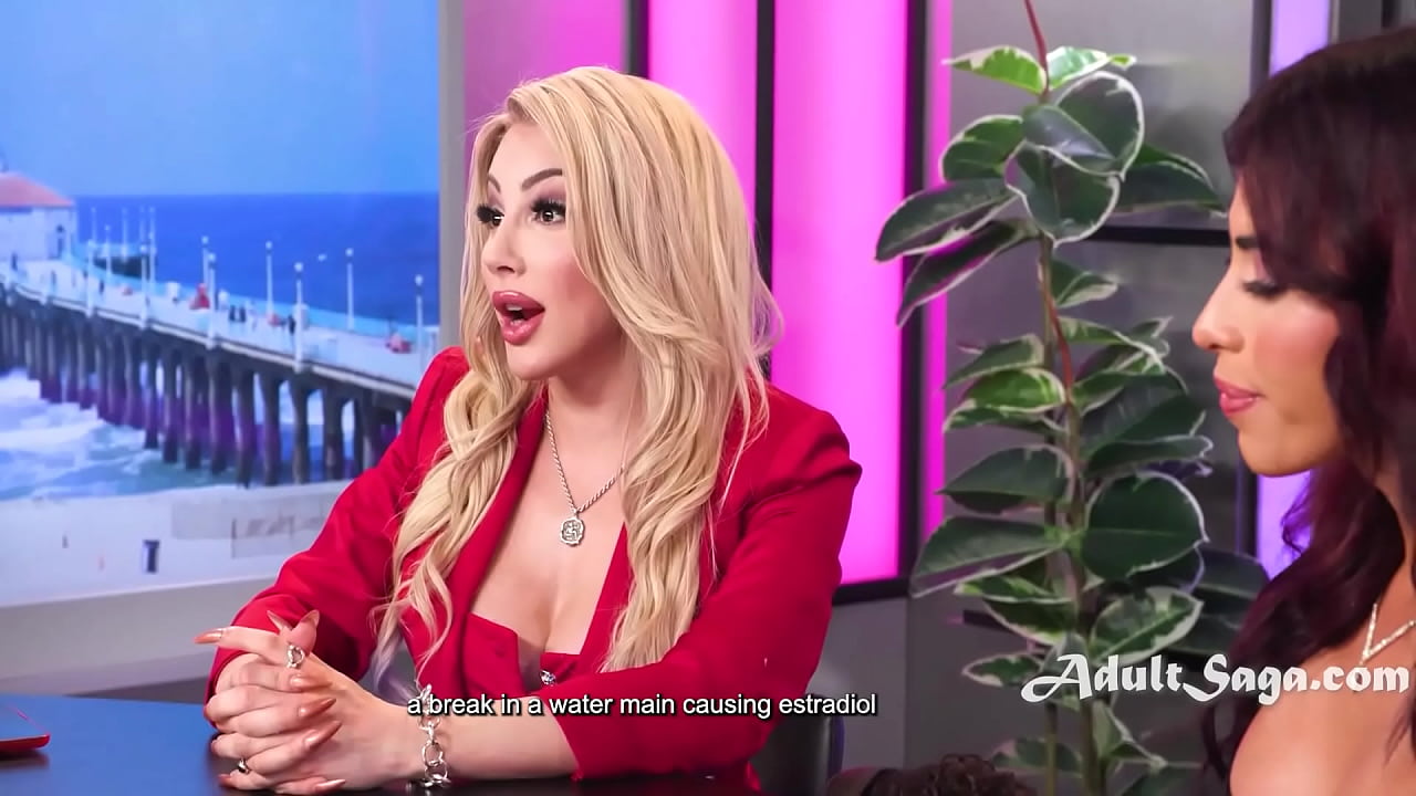 TV Station Trans On Girl Orgy