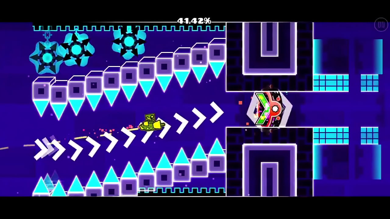 Second Demon completion on mobile (Speed Racer completed with 3 coins) - GD