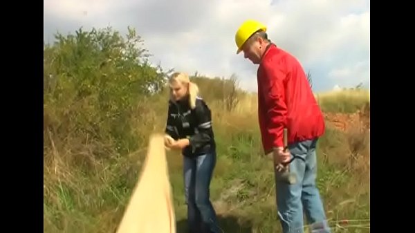 Sensual blonde darling Christy with massive natural tits endures hard ramming