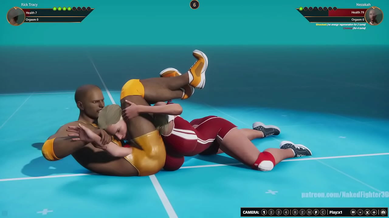 Rick VS Nezakah [NF3D Mixed Kinky Combat]