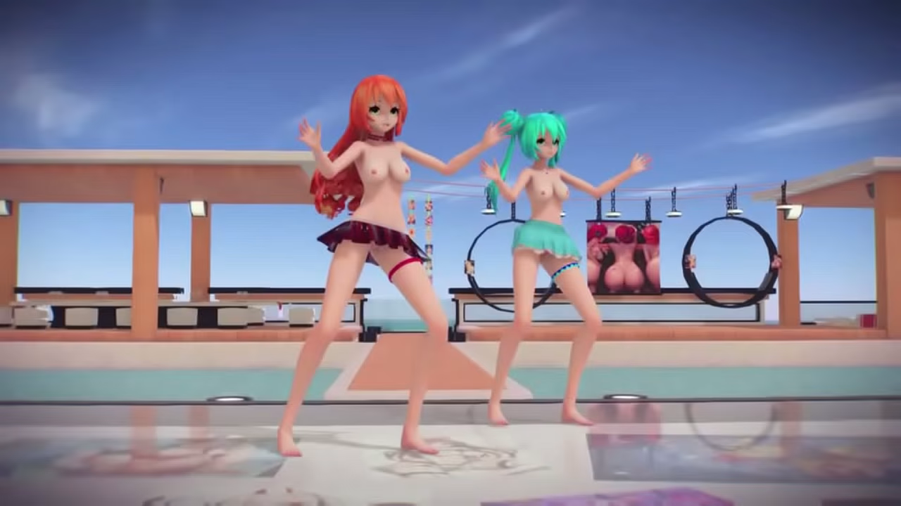 MMD dance