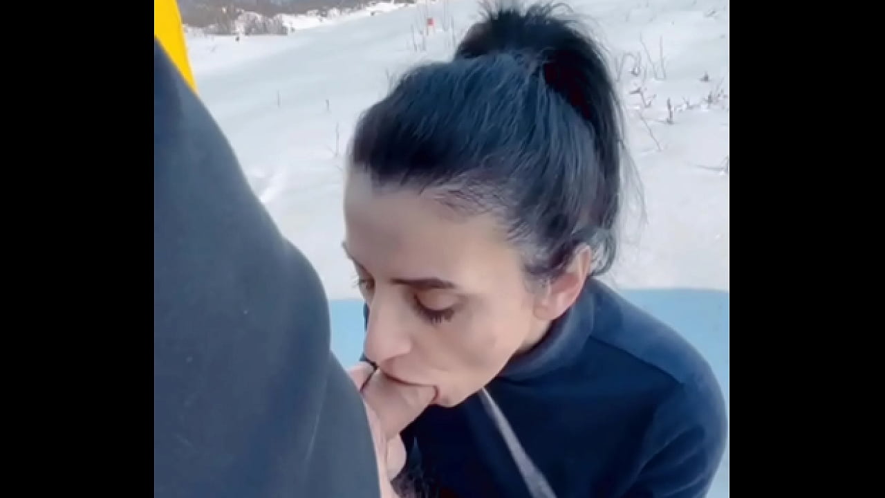 It's fantastic to suck his cock at -10 degrees and have him warm my tongue with his hot cum