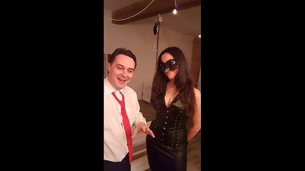 Princess Marx squeezes and slaps Andrea Dipr&egrave;'s balls