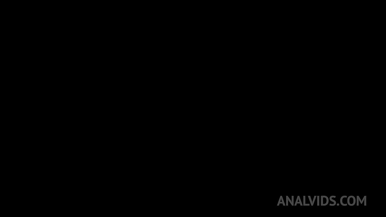 Kessie Shy has kinky interracial sex with double penetration KS011