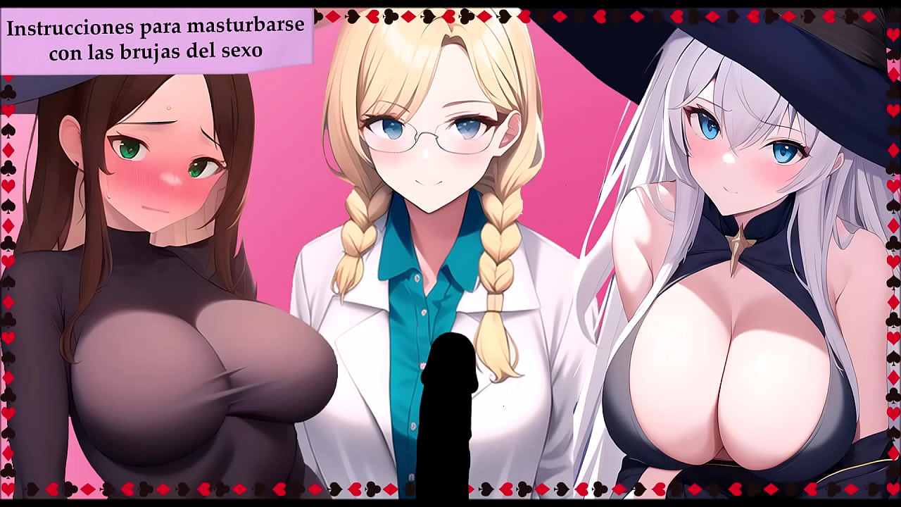 Follando con todas las brujas del castillo. ASMR JOI voz espa&ntilde;ola.