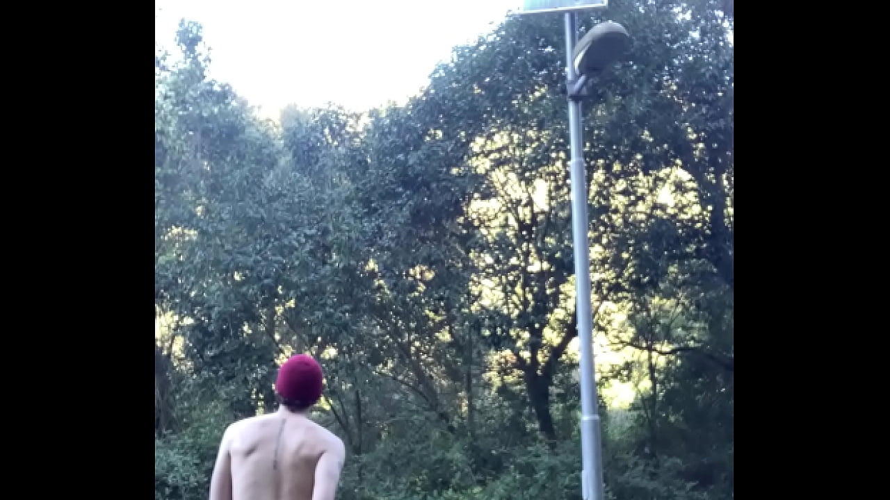 sucking and dildo fucking in public