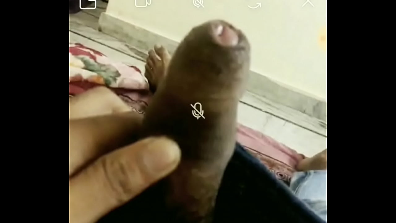 Cute Guy Showing Cock on Video Call