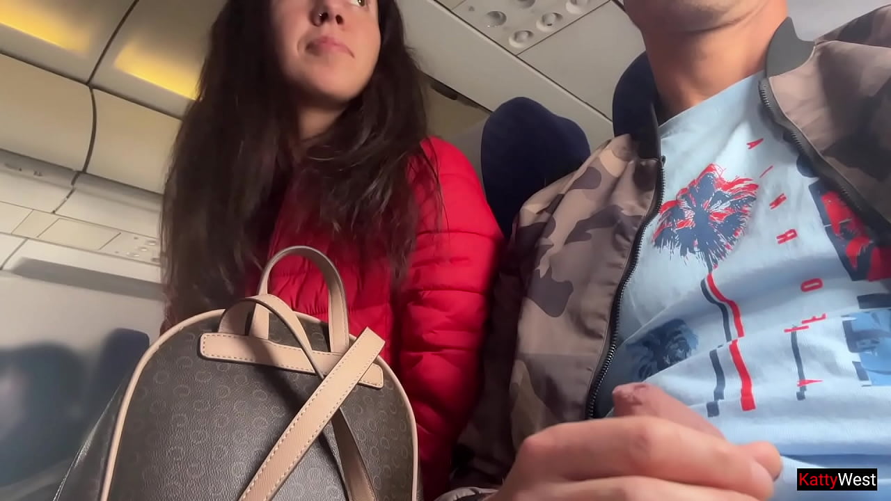 Risky Public Jerking Off On A Plane Full Of People - Public Dick Flashing