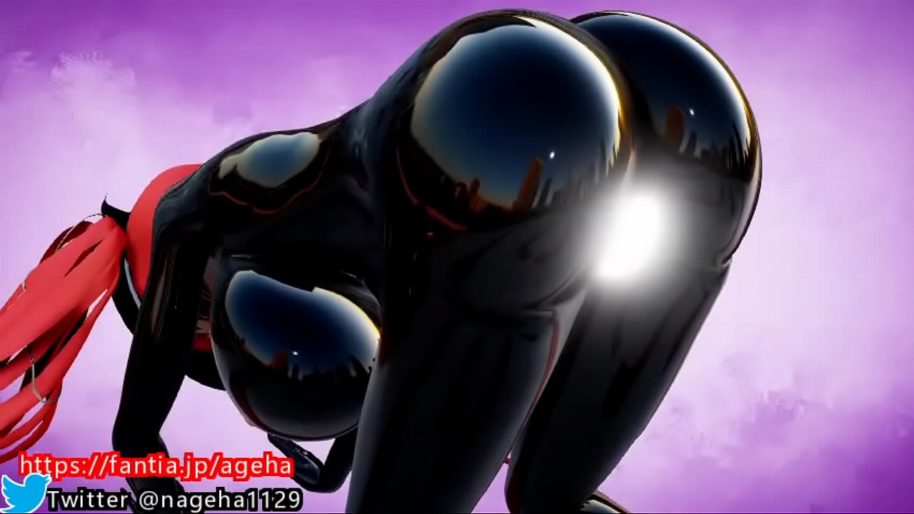 3d busty bodysuit girl doggy style