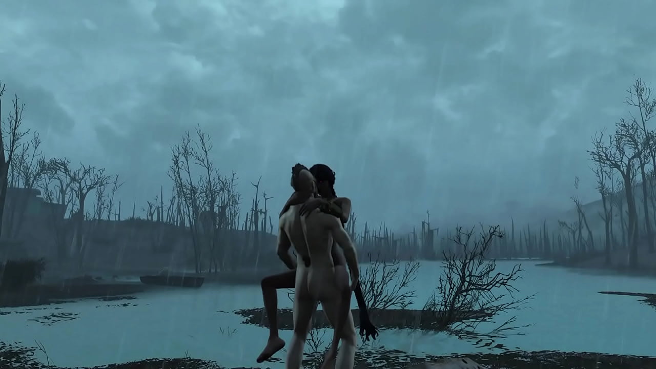 ladyboy bdsm fun in videogame