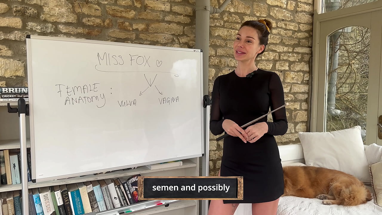 Female Anatomy Lesson with Miss Fox