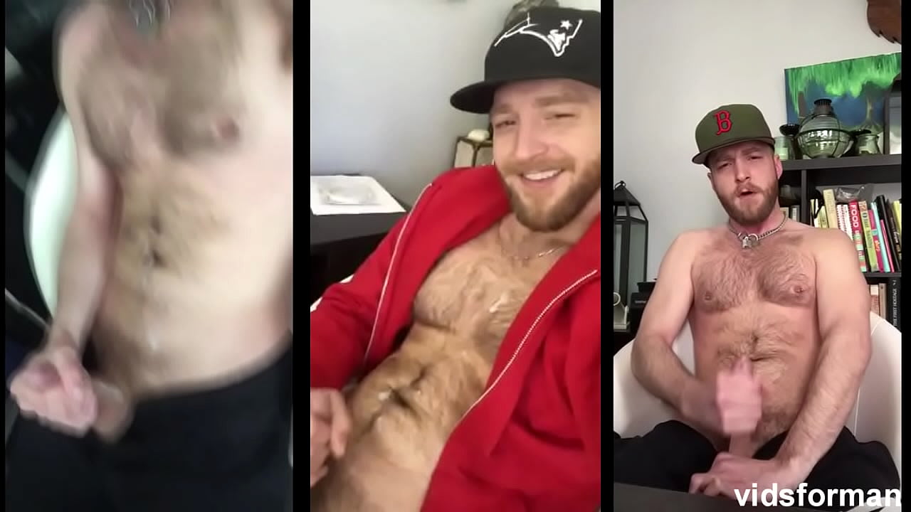 guy films himself cumming